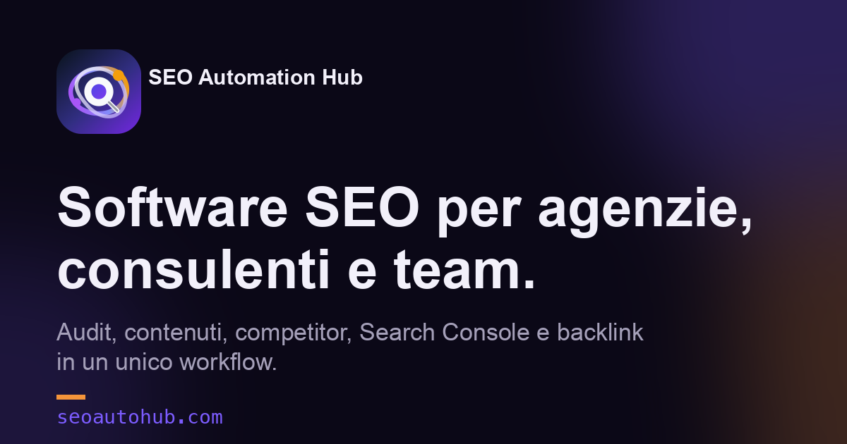 SEO Automation Hub preview